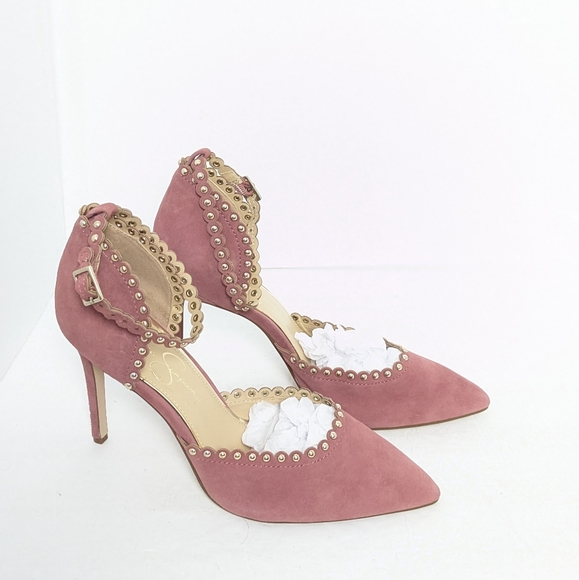NWOT Jessica Simpson suede heels - Picture 16 of 16